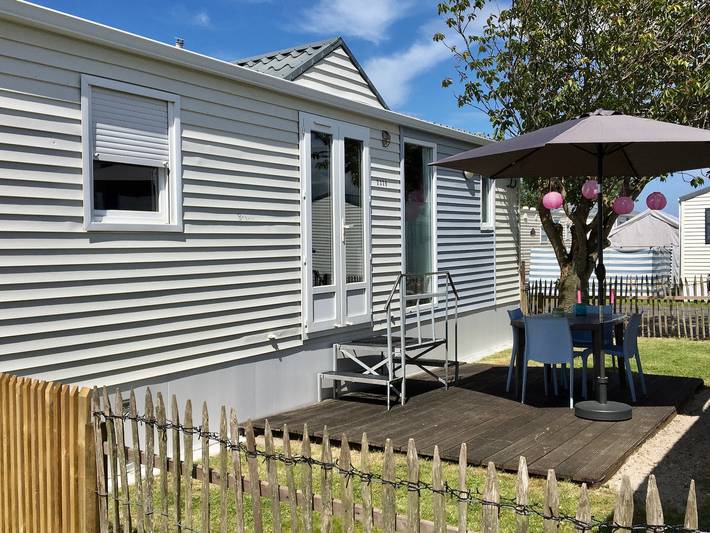 Mobil home pour 4 personnes, avec jardin et terrasse, animaux acceptés à Bredene - 4