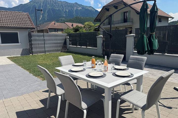 Maison de vacances pour 6 personnes, avec Jardin à Faverges