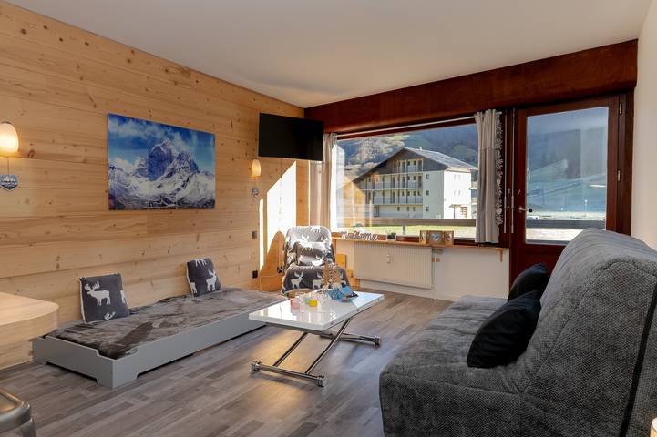 Gîte pour 3 personnes, avec Balcon dans Station Aillons Margeriaz - 3