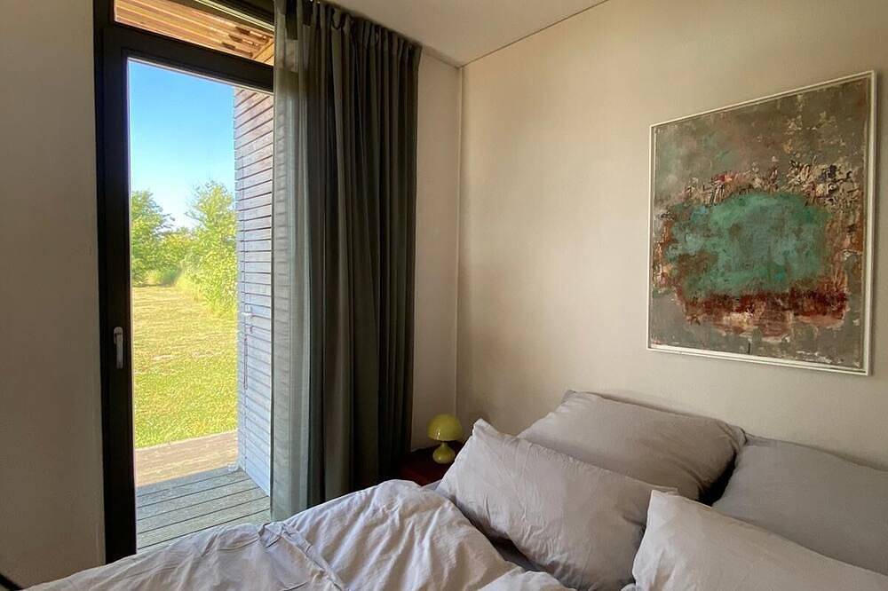 Designholzhaus mit Panoramafeldblick in der Märkische Schweiz!\nruhe&Design&Natur in Oberbarnim, Märkische Schweiz-Oderland