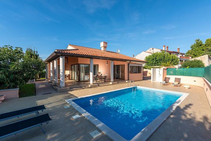 Villa für 7 Personen, mit Garten und Pool, mit Haustier in Umag und Umgebung - 3