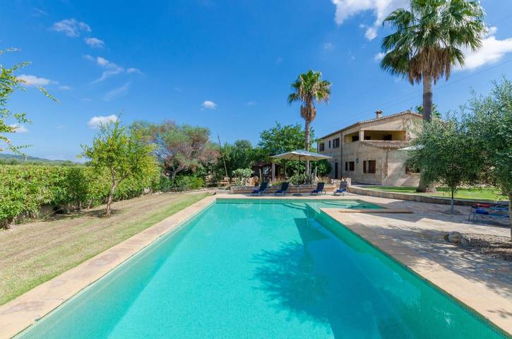 Sa Resclosa - Great Majorcan property with table football, billiard table and private pool. Free Wifi in Búger, Mallorca Inselmitte