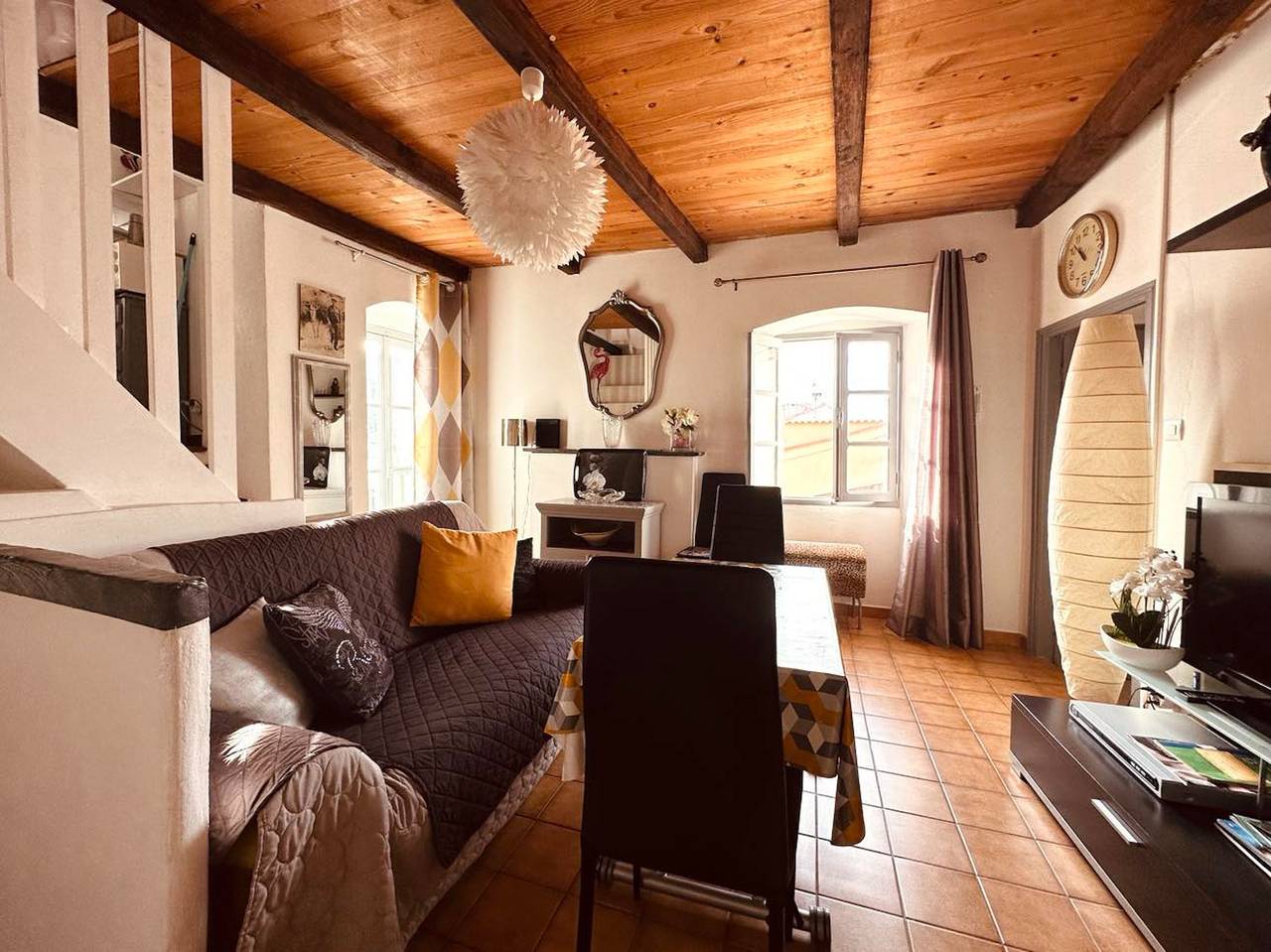 Ganze Wohnung, Apartment in Santa-Reparata-Di-Balagna mit Terrasse in Santa-Reparata-di-Balagna, Calvi und Umgebung