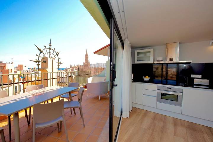 Ferienwohnung für 4 Personen, mit Balkon/Terrasse in Palma