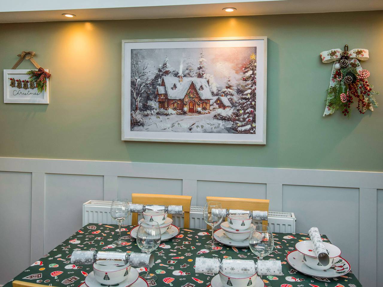 Christmas Cottage in Cheddar, Somerset