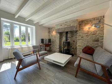 Gîte pour 6 personnes, avec terrasse à Le Rozel