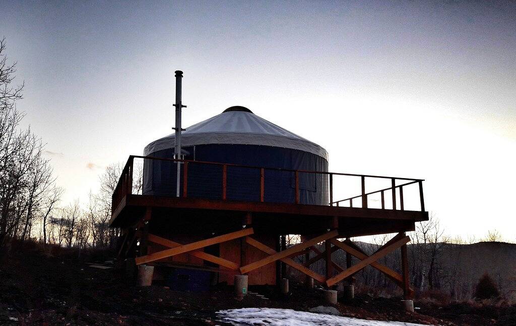 Monte Cristo Yurt Abenteuer in Cache County