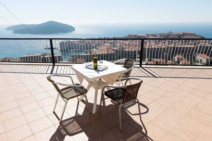Ferienwohnung für 2 Personen, mit Balkon und Meerblick in Dubrovnik - 3