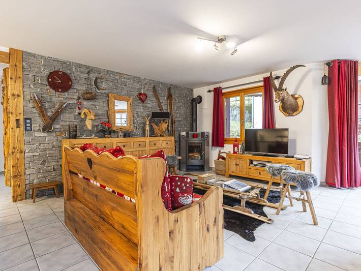 Gîte pour 6 personnes, avec balcon à Champéry - 3