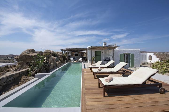 Ferienhaus für 6 Personen, mit Garten auf Mykonos