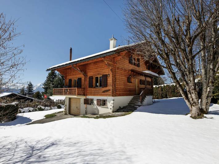 Gîte pour 10 personnes, avec balcon dans Chesières - 4