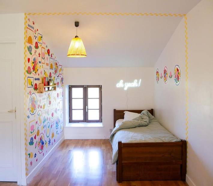 Location de vacances pour 3 personnes, avec jardin dans Deux-Grosnes - 4