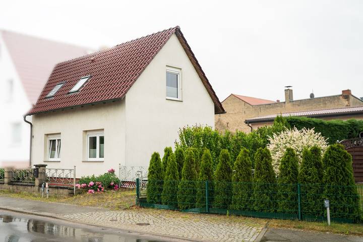 Ferienhaus für 4 Personen, mit Terrasse und Ausblick in Prenzlau