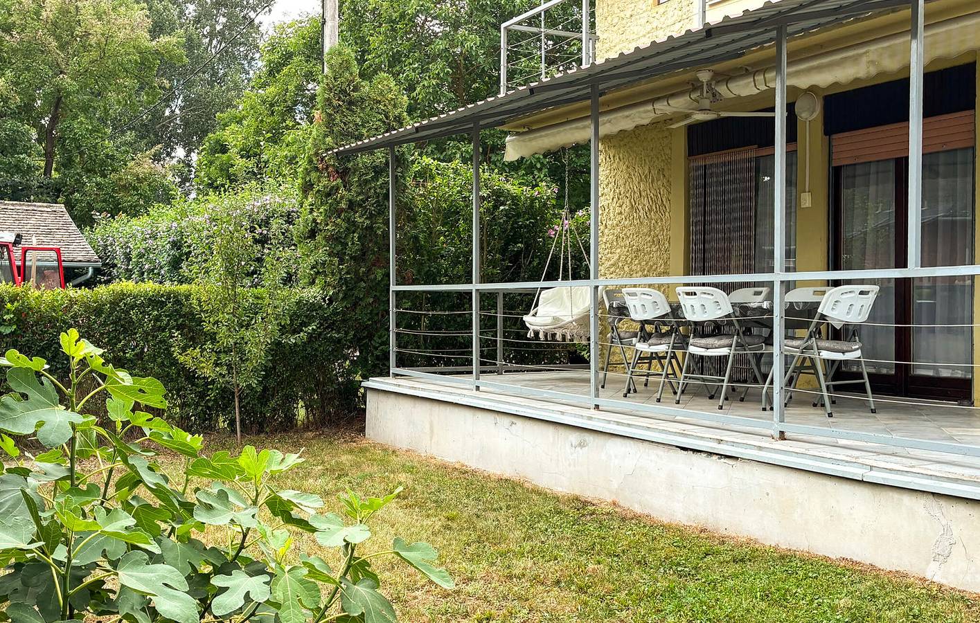 Elegante appartamento con 1 camera da letto sul Danubio: Wi-Fi, aria condizionata, parcheggio e terrazza in Draž, Osijek-Baranja