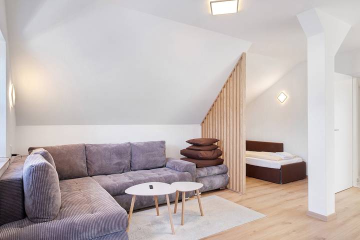 Ferienwohnung für 5 Personen, mit Balkon und Sauna, mit Haustier in Lenzkirch