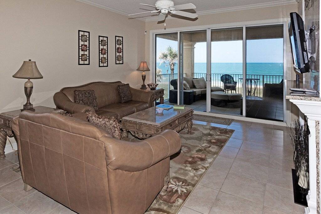 Ganze Wohnung, Wunderschöne Oceanfront 3Bedroom weg von der Hektik in Vilano Beach, St. Johns County