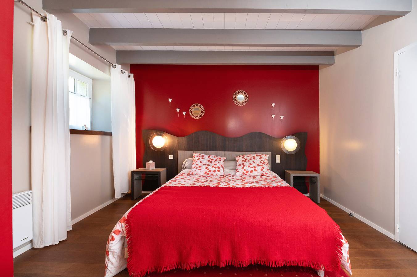 Chambre d'hôtes 'Hortensia' avec piscine partagée, terrasse partagée et Wi-Fi in Arzano, Région de Quimper