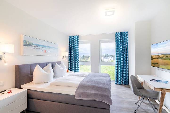 Ferienwohnung für 6 Personen, mit Garten und Balkon sowie Sauna in Garz - 4