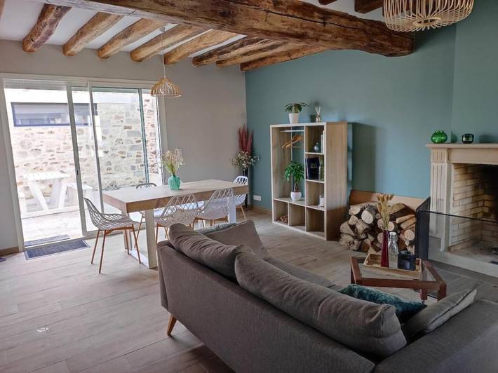 Location de vacances pour 7 personnes, avec terrasse à Saint-Martin-en-Bière - 4