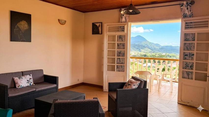 Maison de vacances pour 8 personnes, avec vue ainsi que terrasse et jardin - 1