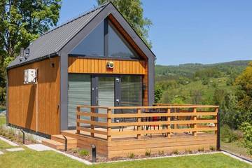 Blockhütte für 6 Personen, mit Garten in Niederschlesien