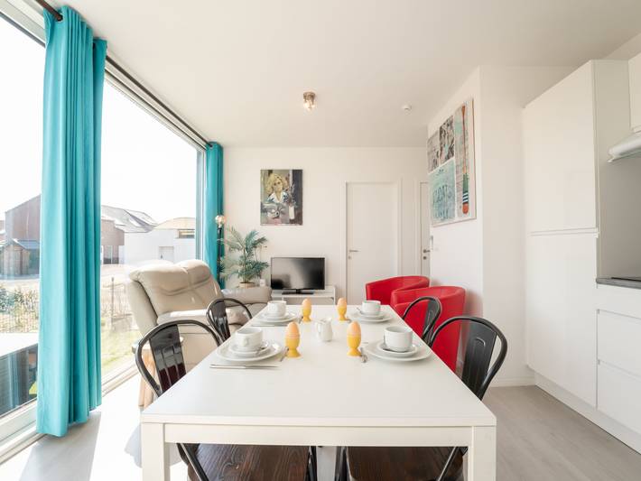 Ferienhaus für 4 Personen, mit Terrasse und Garten in Bredene