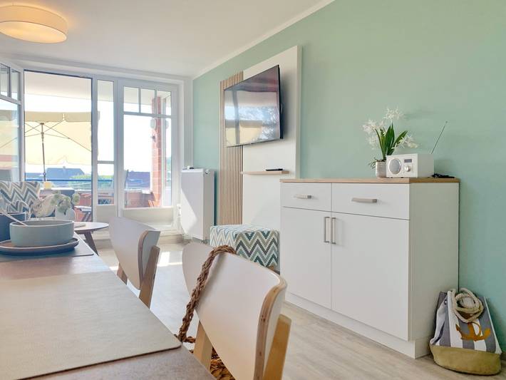 Ferienwohnung für 4 Personen, mit Balkon in Dorum