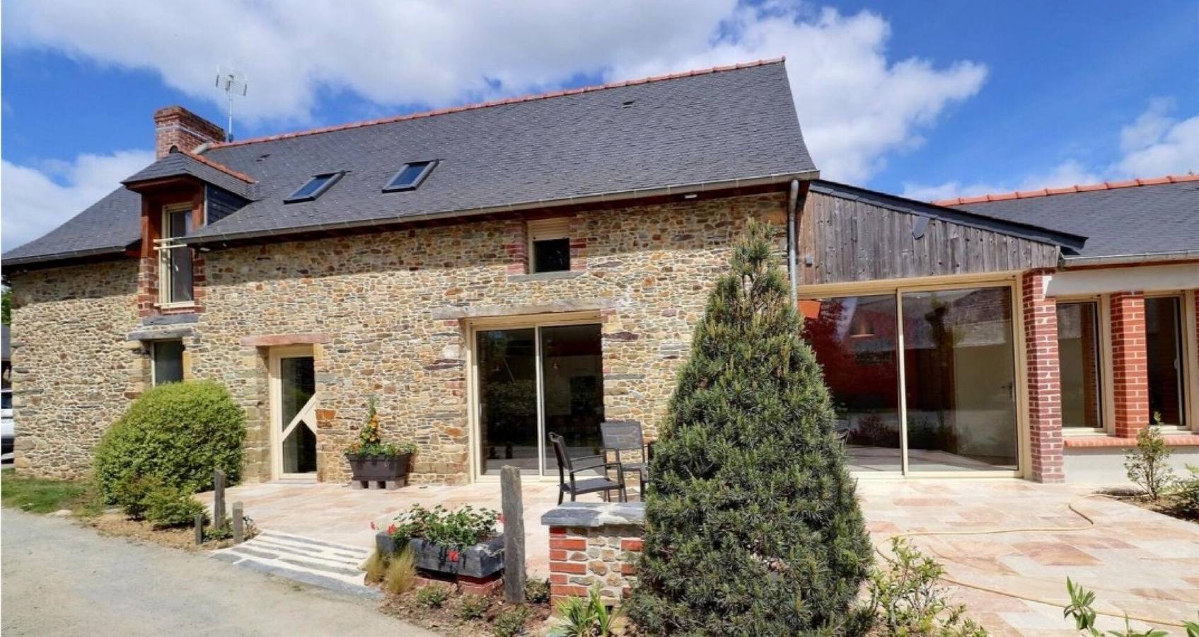 Maison de vacances 'Maison' avec terrasse privée et Wi-Fi in Amanlis, Région de Rennes