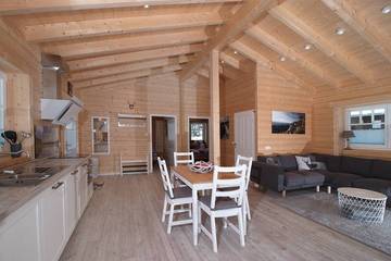 Blockhütte für 4 Personen, mit Sauna und Garten in Clausthal-Zellerfeld