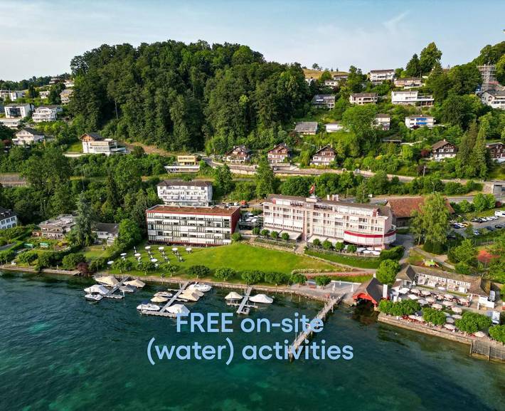Hotel für 3 Personen, mit Sauna und Seeblick sowie Garten und Ausblick, mit Haustier in Luzern
