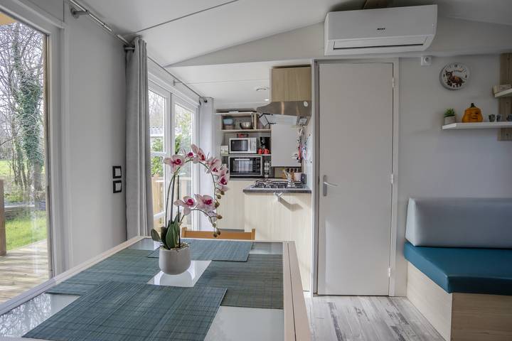 Camping pour 6 personnes, avec jardin et bassin pour enfant à Carnac - 4