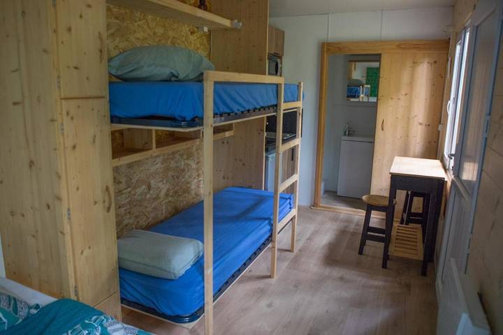 Camping pour 2 personnes, avec Terrasse ainsi que Jardin et Vue dans Drôme provençale - 2