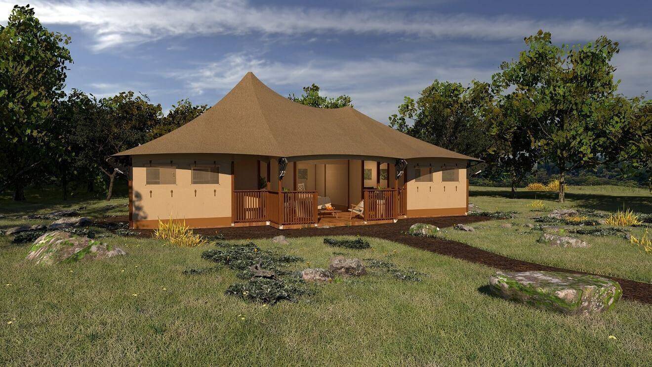 Wb Resort Gmbh — Glamfield Lodge Deluxe mit Hot Tub | 4 Pers. in Wilsum, Landkreis Grafschaft Bentheim
