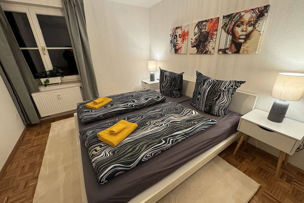 Ganze Wohnung, Stylisches Elbjuwel-Apartment mit Vollausstattung, Bad, Küche, Tv, Kingsize-Bett in Pieschen (Dresden), Dresden