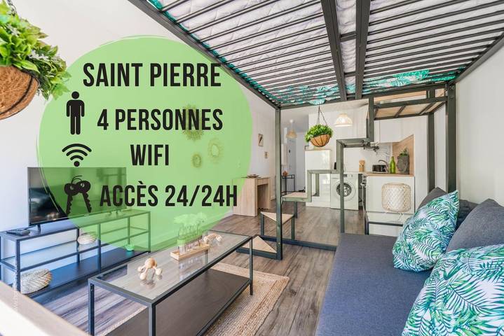 Gîte pour 4 personnes, avec jardin à Vert-le-Grand - 2