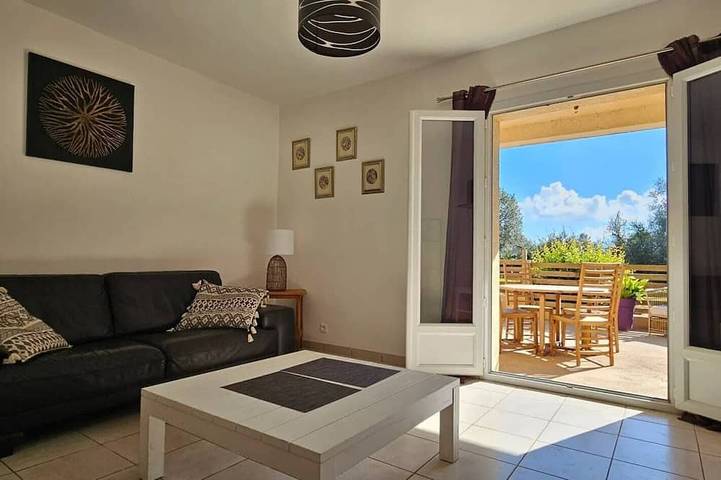 Appartement de vacances pour 2 personnes, avec jardin et terrasse