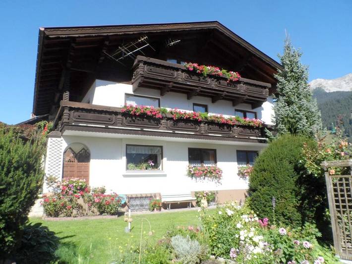 Vakantieappartement voor 4 personen, met balkon en uitzicht in Lermoos