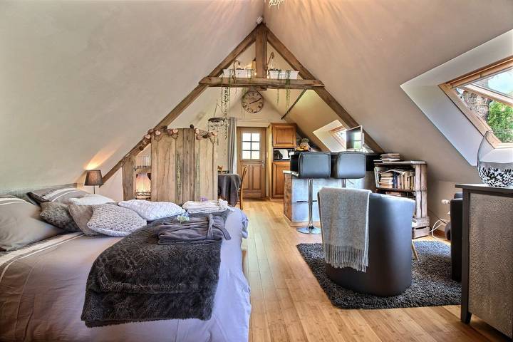Gîte pour 2 personnes, avec Jacuzzi ainsi que Terrasse et Jardin à Plélo - 2