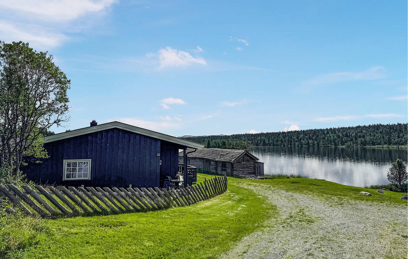 Ferienhaus für 5 Personen mit Seeblick in Nesbyen