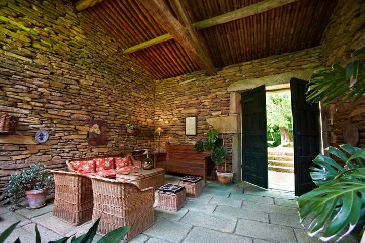 Casa rural para 10 personas, con piscina además de vistas y jardín en Gondomar - 4