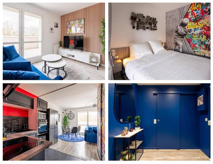 Gîte pour 4 personnes, avec vue et jardin, animaux acceptés à Évry - 2