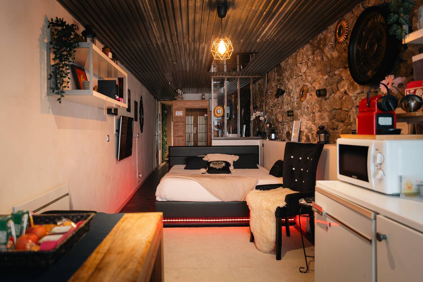Geheel appartement, Appartement 'Sweet Loft Grenoble' met Wi-Fi en airconditioning in Grenoble, Isère