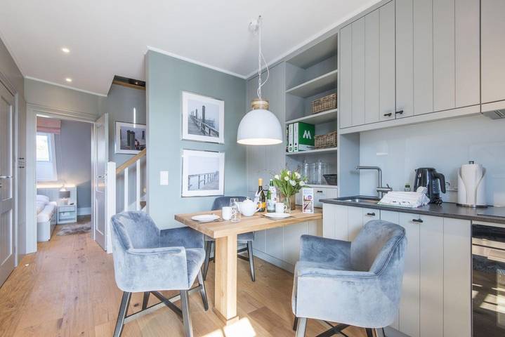 Ferienwohnung für 4 Personen, mit Balkon und Sauna