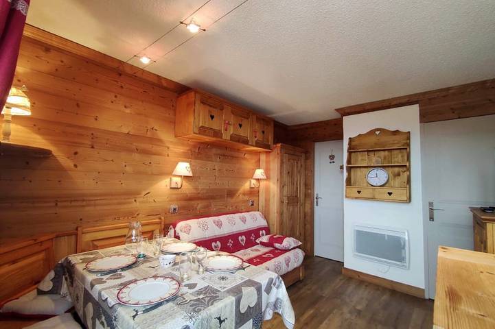 Apartamento entero, Estudio acogedor vista montaña - 4 pers. in Plagne Villages, La Plagne-Tarentaise