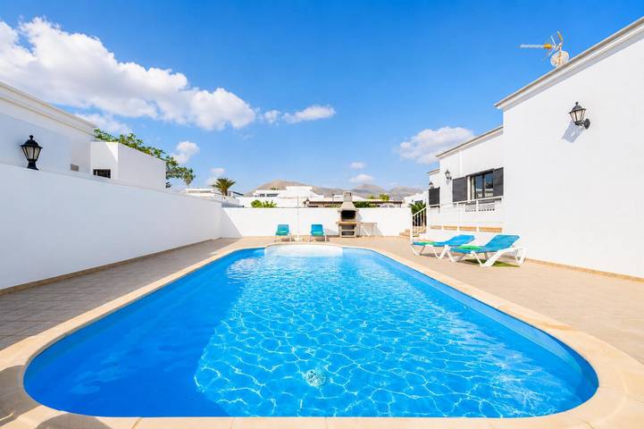 Villa für 6 Personen mit Garten in Puerto Calero, Yaiza