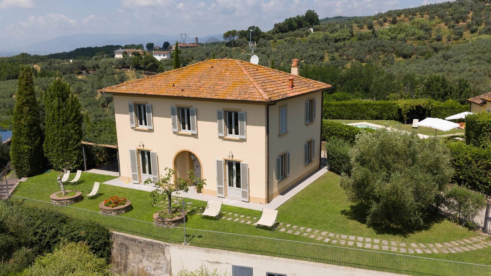 Villa für 13 Personen mit Pool in Lamporecchio, Pistoia Provinz