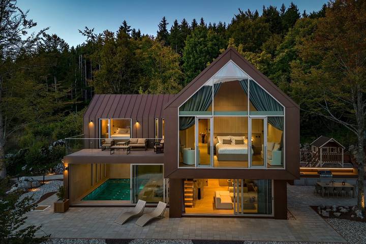 Villa for 9 people, with sauna and garden - 1