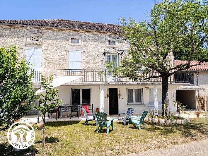 Maison de vacances pour 10 personnes, avec terrasse et jardin à Lalbenque