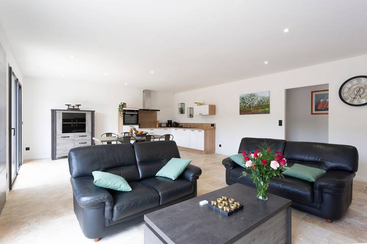 Ferienhaus für 6 Personen mit Garten in Saint-Victor-la-Coste, Nimes und Umgebung