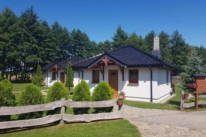 Ferienhaus für 5 Personen, mit Terrasse und Sauna in Polen